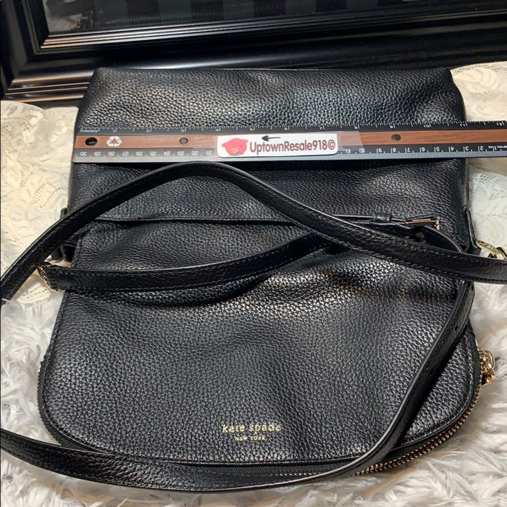 Kate Spade crossbody purse Jackson pebbled leather - Picture 5 of 8